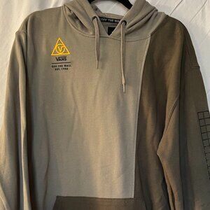 Vans 66 Supply Pullover Hoodie Green Size L